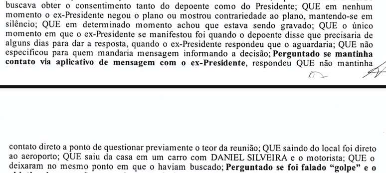 Em depoimento à Polícia Federal, senador Marcos Do Val diz que Bolsonaro lhe cobrou resposta sobre plano golpista