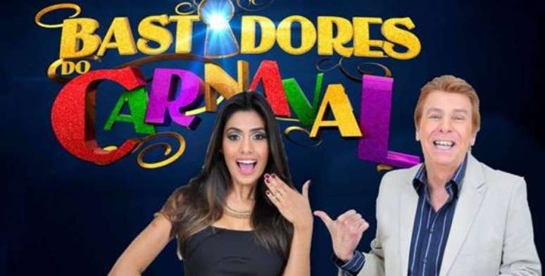 Flavia Noronha e Nelson Rubens, os tradicionais apresentadores do programa na RedeTV!