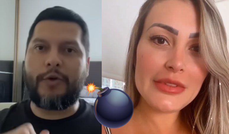 Andressa Urach vive mais um novo capítulo polêmico da separação de Thiago Lopes.