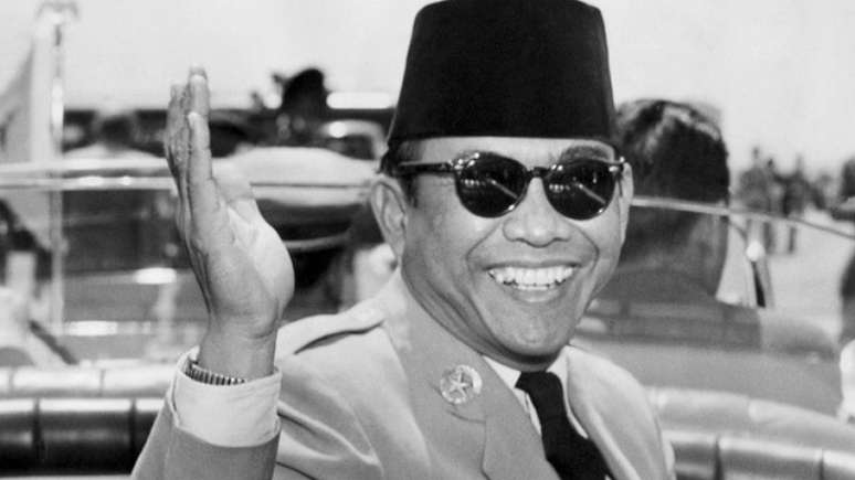 Sukarno foi o primeiro presidente da independente Indon&eacute;sia e governou por quase duas d&eacute;cadas