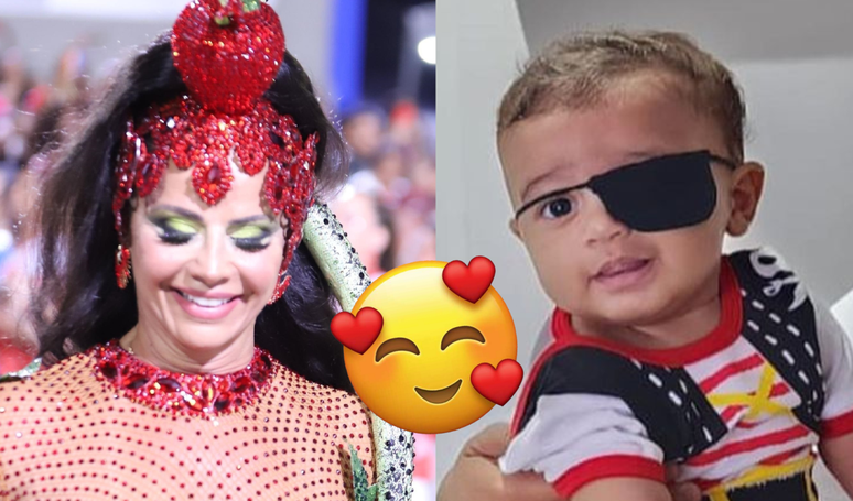 Joaquim’s notebook!  Viviane Araujo shows the photos of the fifth “month” of her son: “I love you so much”.  Look at the pictures!
