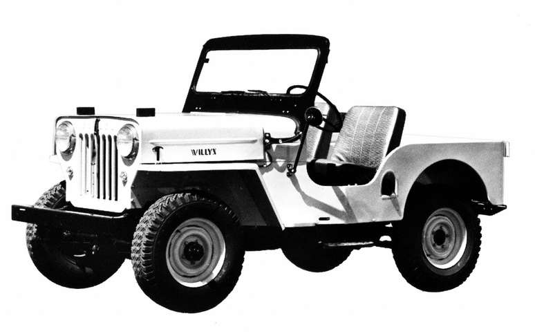 O Jeep CJ-3B foi o primeiro modelo produzido na fábrica da Willys-Overland no Brasil.