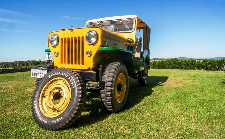 Réplica do CJ-3B usado na viagem até o Alasca, em 1955.