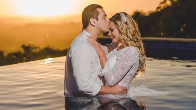 Thiago Lopes e Andressa Urach