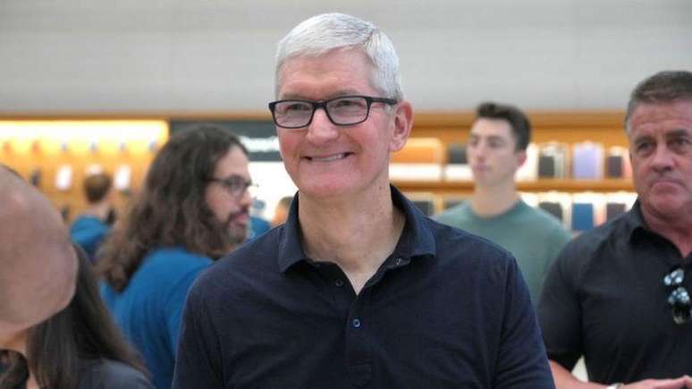 Tim Cook assumiu o posto de Steve Jobs como diretor-executivo da Apple em 24 de agosto de 2011