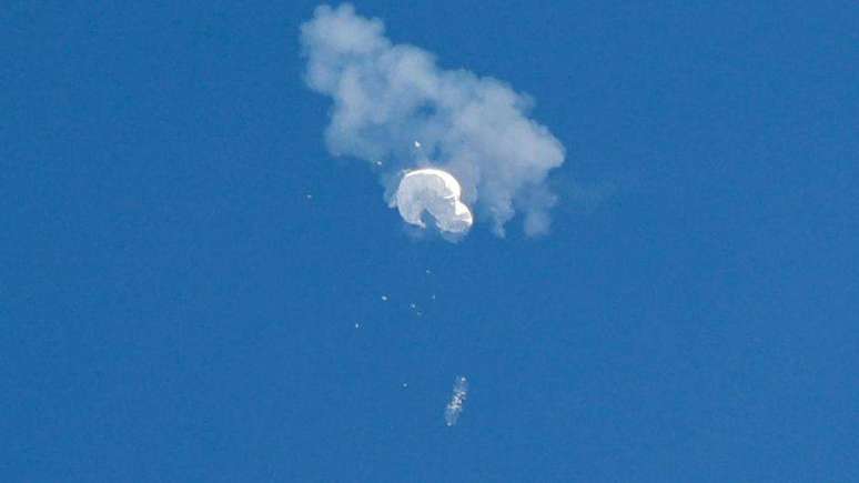 Balão no céu