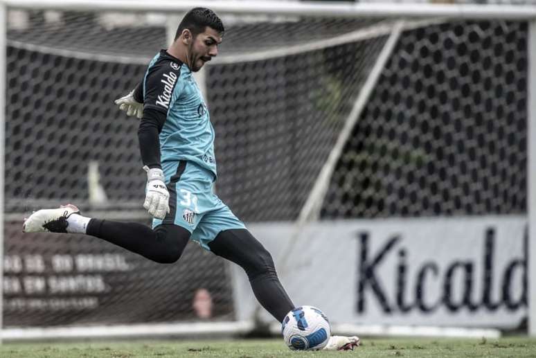 João Paulo apresentou evolução na lesão (Foto: Ivan Storti/Santos)