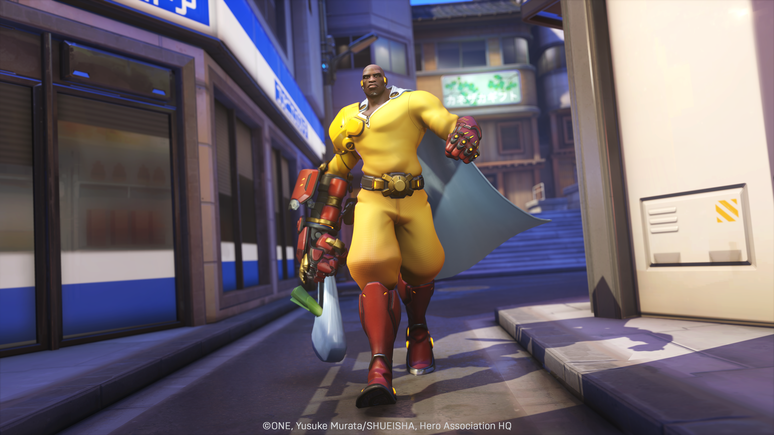 Overwatch 2 terá colaboração com o anime One-Punch Man