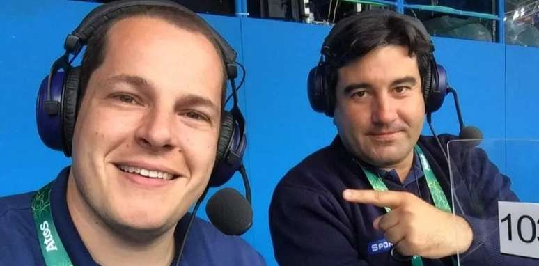 Guido Nunes e Eudes Junior trabalharam juntos na Globo