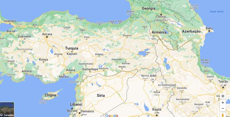 Local de tremores de grande magnitude, que causou milhares de mortes na Turquia