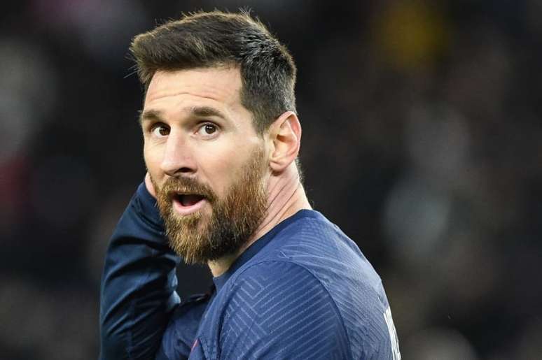 Possível renovação de Messi com o PSG é alvo de críticas na França (Foto: Bertrand GUAY / AFP)