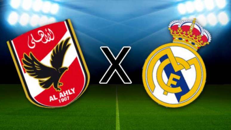 Al-Ahly e Real Madrid se enfrentam no Marrocos nesta quarta.