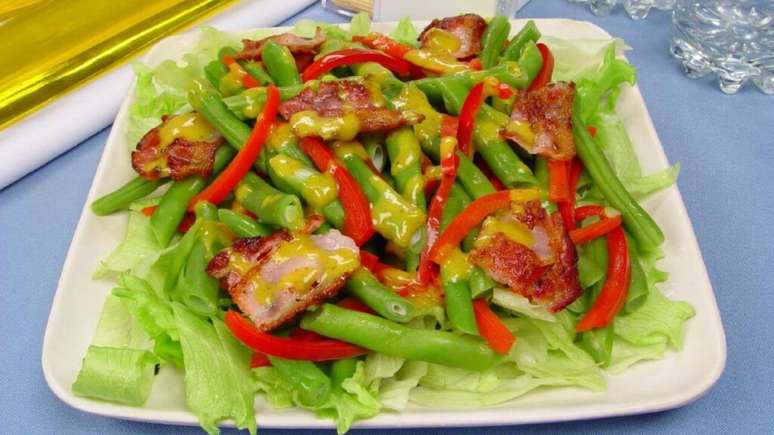 Bacon and Bean Salad