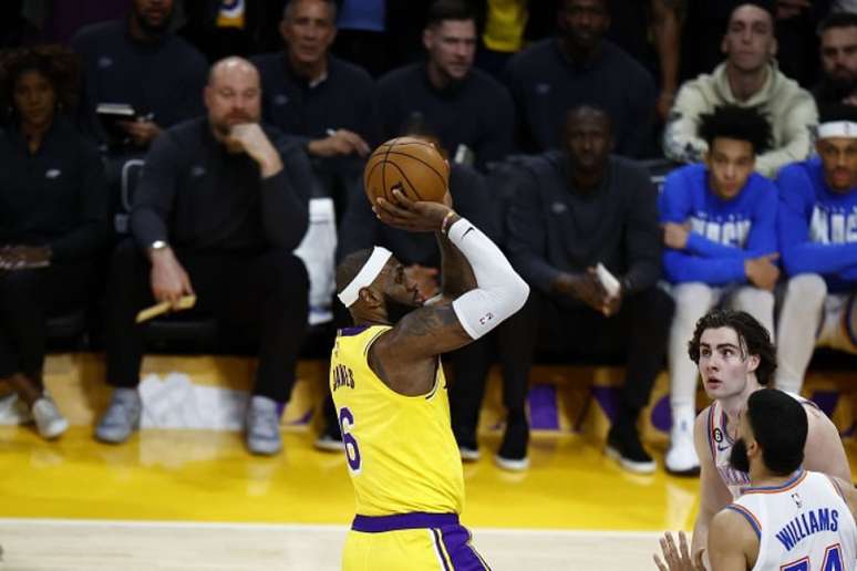 LeBron James é o maior pontuador da história da NBA (RONALD MARTINEZ/AFP)