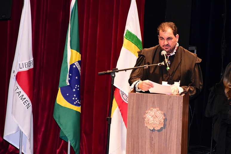 O desembargador Gilson Lemes, ex-presidente do Tribunal de Justiça de Minas Gerais