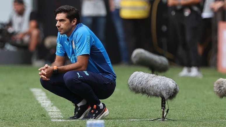 O técnico guiou o time para sua 5ª vitória consecutiva (Foto: Cesar Greco/Palmeiras)