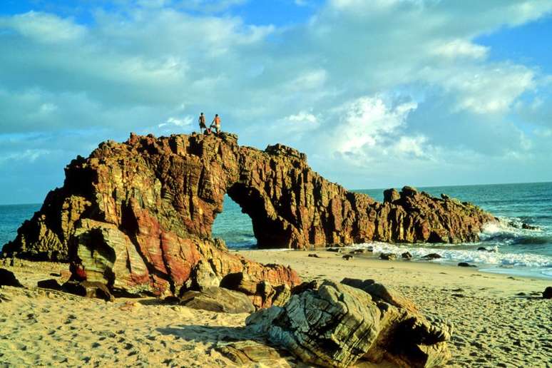 Jericoacoara oferece praias paradisíacas, no Ceará