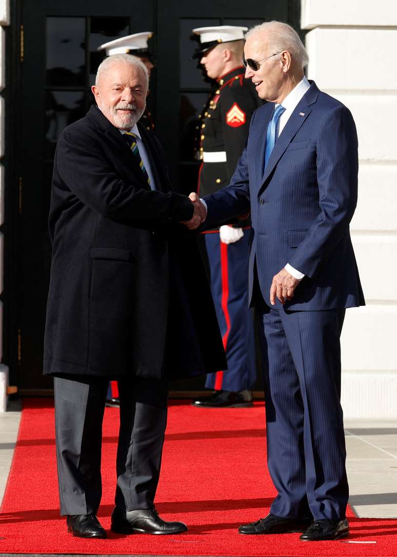 Presidente Lula se encontrou com o presidente americano Joe Biden na última sexta-feira, 10