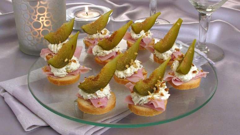 Canapés de ricota