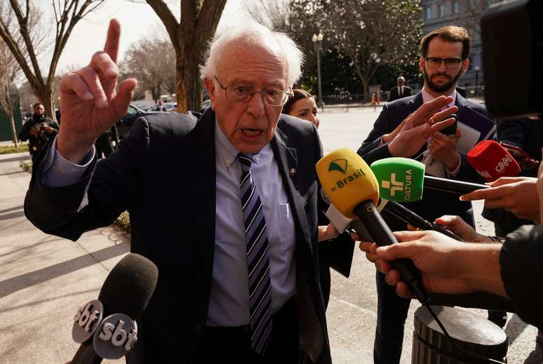 Bernie Sanders fala sobre encontro com Lula nos EUA