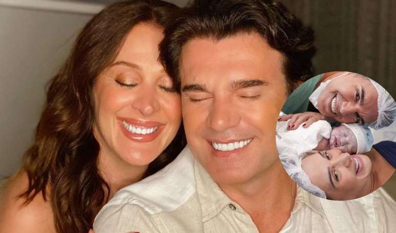 Claudia Raia enchants the web by announcing the birth of her third child, Luca.  Photography!