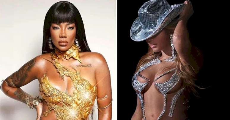 Fotos: Reprodução | Instagram | @ludmilla | @beyoncé