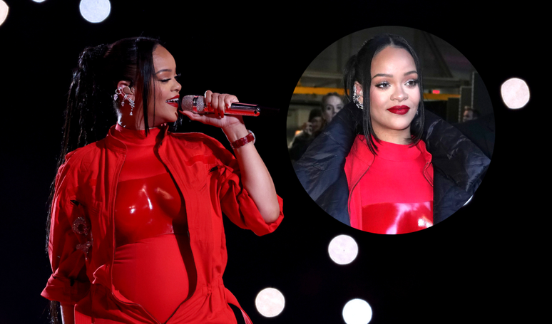 Rihanna at the Super Bowl: let’s discover all the singer’s makeup secrets from the iconic show