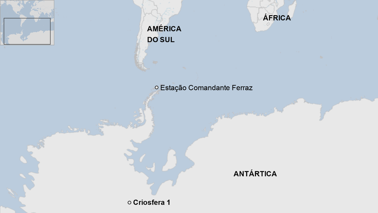 Localiza&ccedil;&atilde;o do Criosfera 1