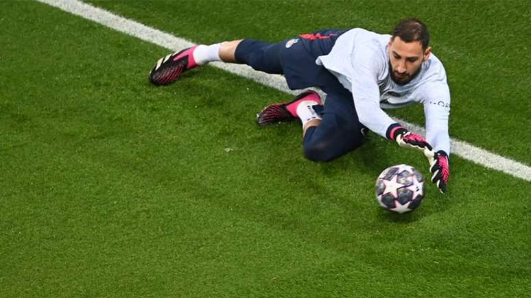 Donnarumma falhou em PSG x Bayern, nesta terça-feira (Alain JOCARD/AFP)