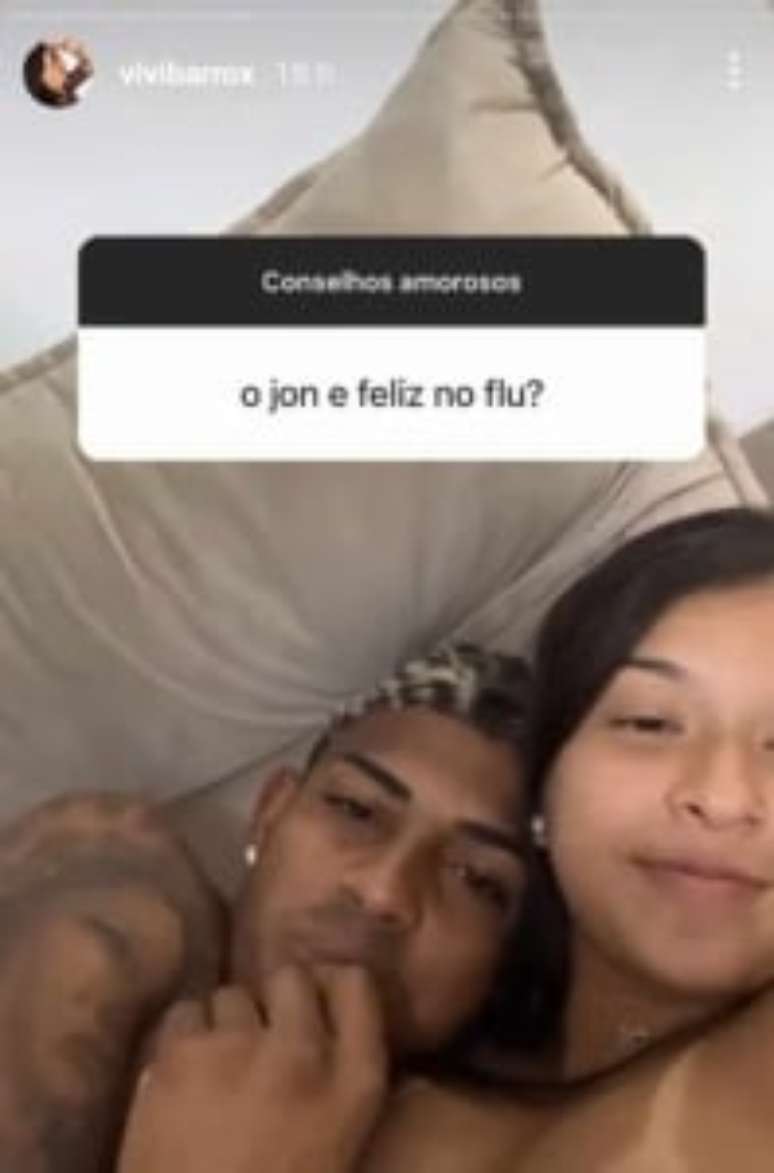 John Kennedy respondeu caixinha de perguntas no perfil de sua mulher (Foto: Reprodução / Instagram)