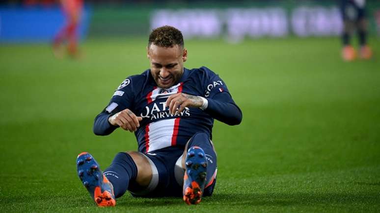 Neymar não fez bom jogo nesta terça-feira (Franck Fife/AFP)