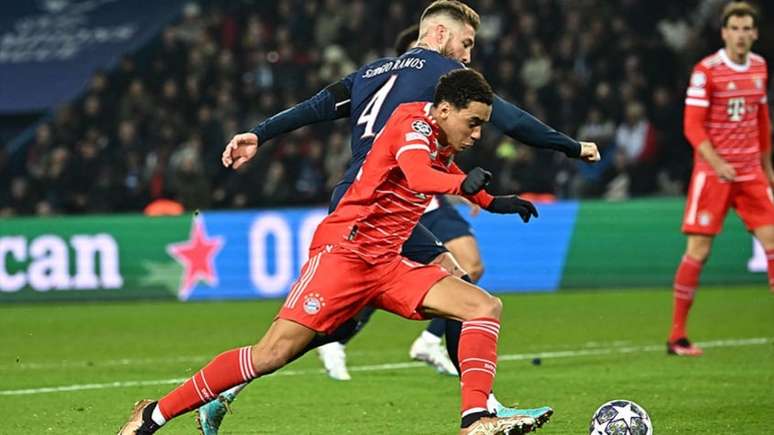 Sergio Ramos foi um dos melhores jogadores do PSG na partida (Anne-Christine POUJOULAT / AFP