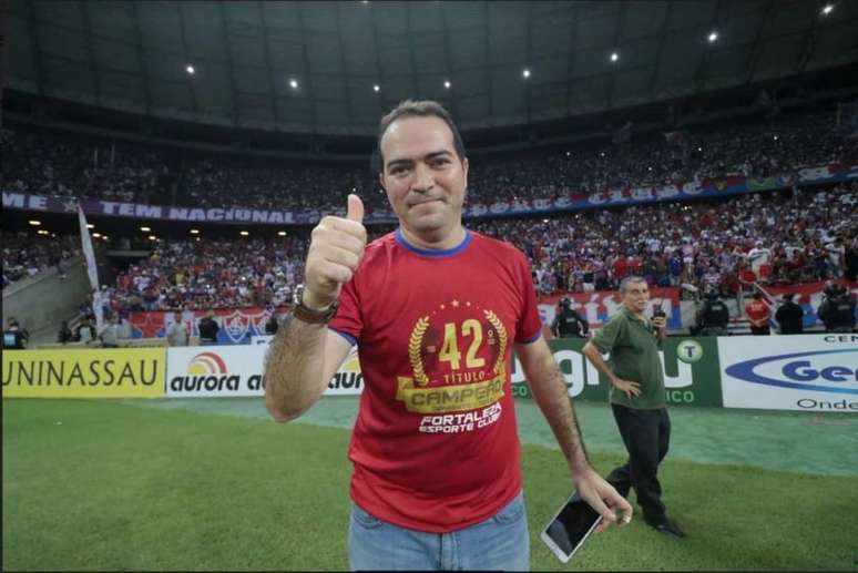 Marcelo Paz, presidente do Leão, exalta a gestão dos clubes nordestinos (Divulgação/Fortaleza EC)