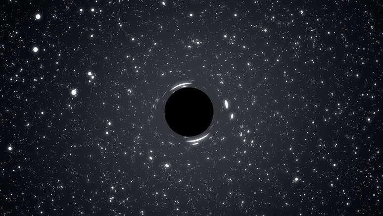 Supermassive black hole escapes from galaxy and forms new stars