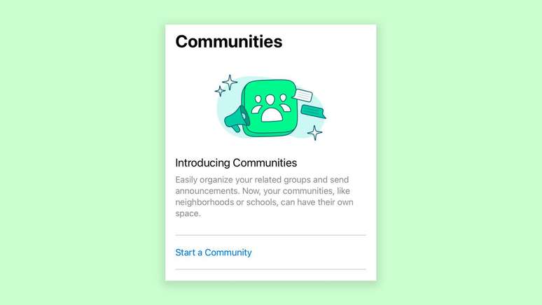 Was it excluded?  Find out how to get back into a community on WhatsApp