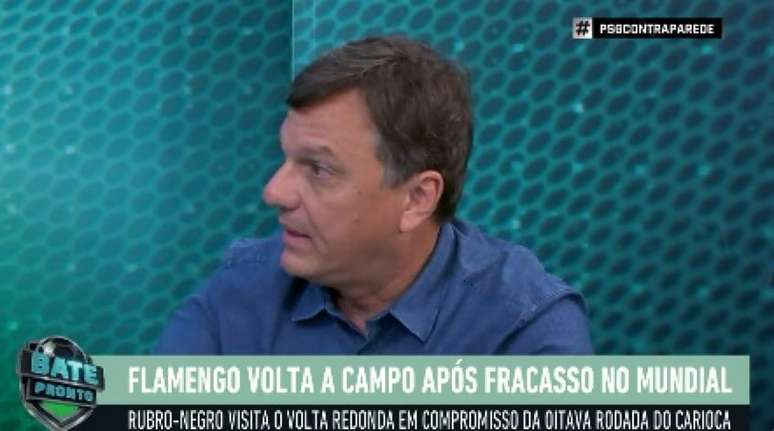 Mauro Cezar defende que ídolo do Flamengo fique no banco de reservas: Tem que testar