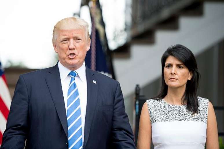 "Nikki Haley sempre teve um enorme problema com Donald Trump", disse