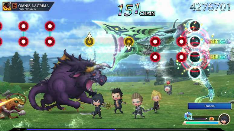 Theatrhythm: Final Bar Line ganha demo com 30 músicas de Final Fantasy