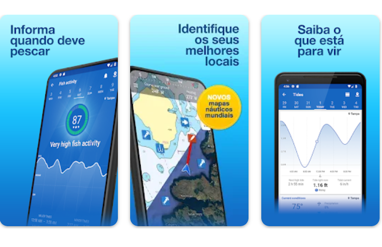 App Fishing Points transforma celular em ferramenta de pesca avançada