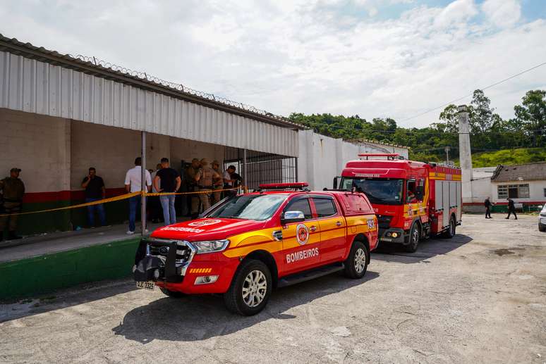 Incêndio atinge Complexo Prisional de Florianópolis