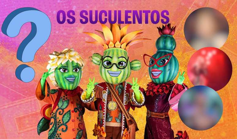 Quem são os famosos do trio Suculentos do 'The Masked Singer Brasil 3'? Descubra!.