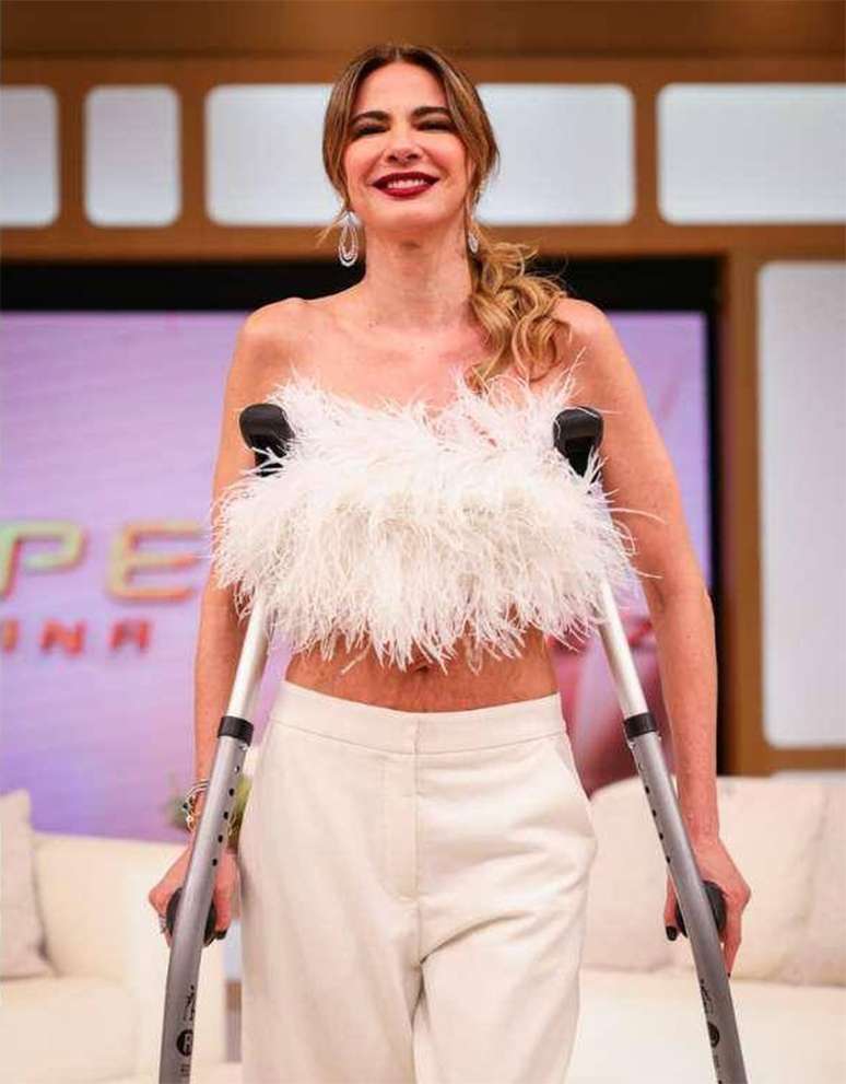 Luciana Gimenez returns to walking without crutches: “Slow and painful process”