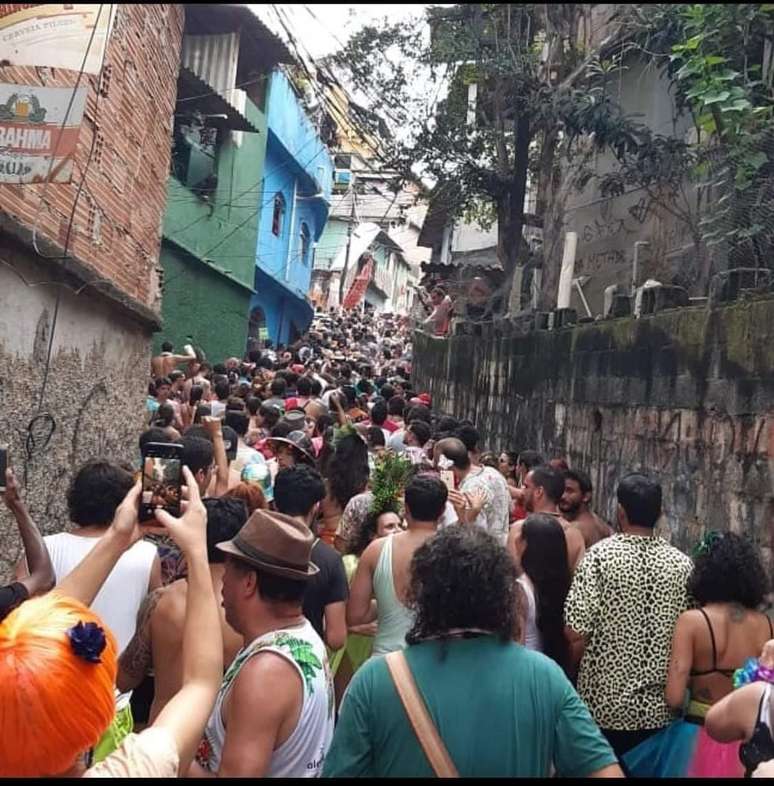 O bloco Rola Cansada começou com um time de futebol; neste ano, quer reunir milhares de foliões dia 20 de fevereiro