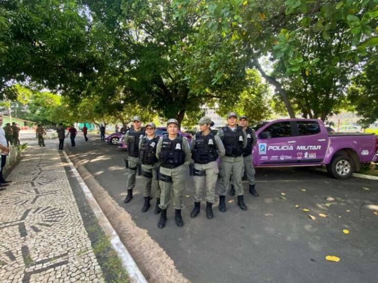 Durante as visitas, as policiais verificam o cumprimento das medidas protetivas de urgência