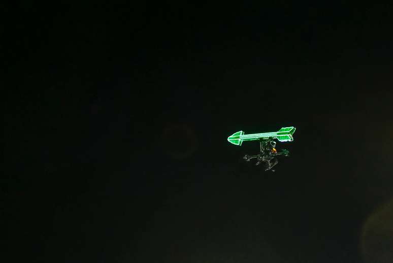 Drone de flecha de Oxóssi custou R$ 200 mil