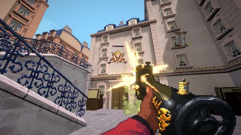 A máquina de costura é a 'machine gun' do game