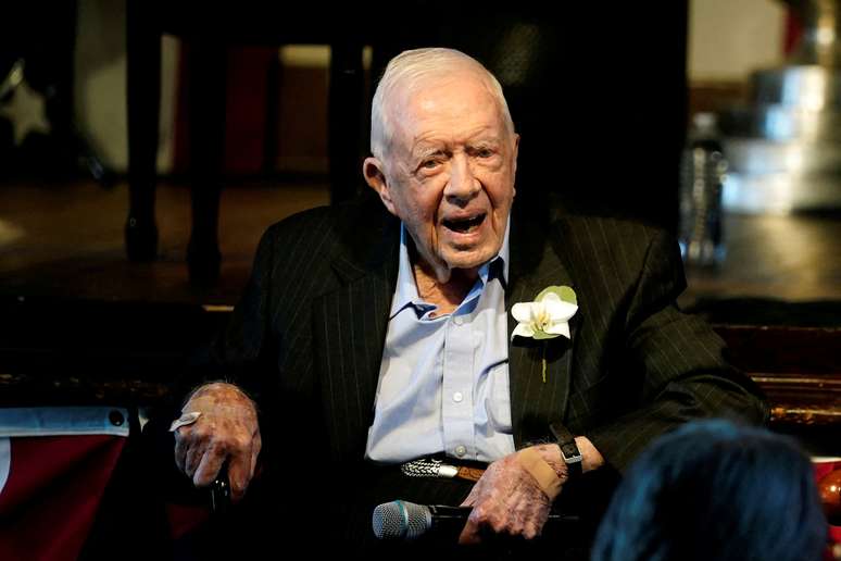 Jimmy Carter, ex-presidente dos EUA, rebebe cuidados paliativos em casa