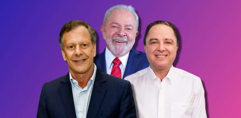 Lula entre João Camargo e Roberto Kalil Filho: o presidente tem aparecido na TV para defender o início do mandato