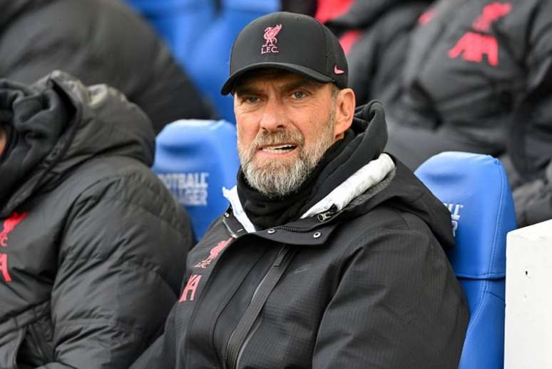 Klopp comanda o Liverpool nesta terça-feira pela Champions League (Foto: GLYN KIRK / AFP)