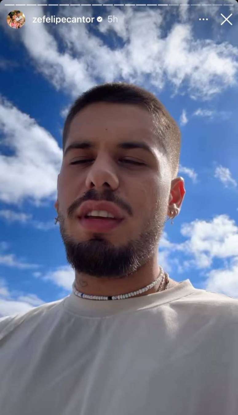 Cantor usou o Instagram para falar sobre show no Cear&aacute;